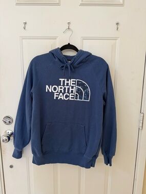 The North Face Women’s Blue Logo Hoodie Size Medium